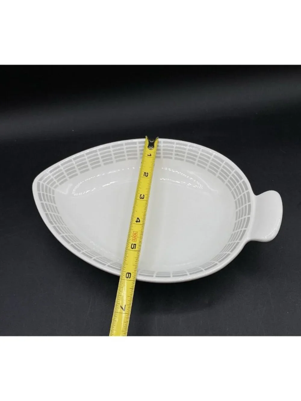 Rorstrand Persienne Pattern Teardrop Handle Bowl Dish Sweden Vintage